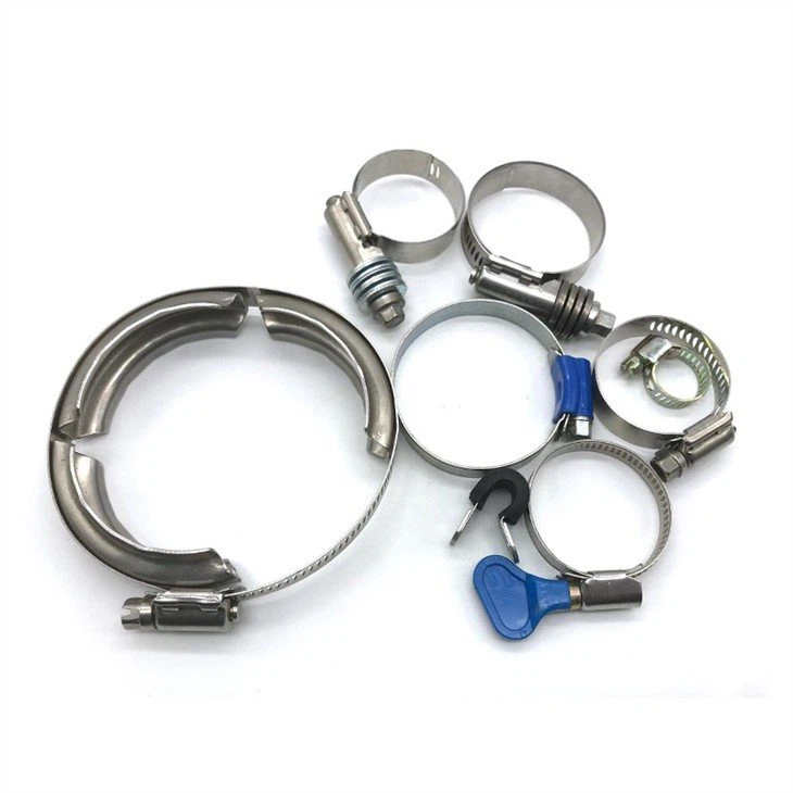 steel pvc hose clamp-2